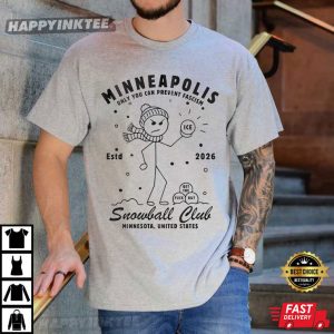 Minneapolis Snowball Club Prevent Fascism Protest T Shirt (2)