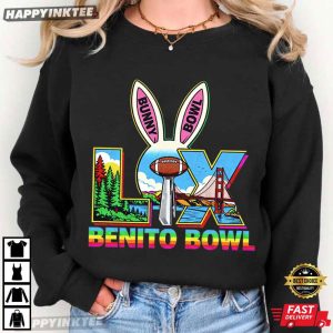 Bunny Bowl LIX Benito Bowl Half Time Football Gift T Shirt (3)