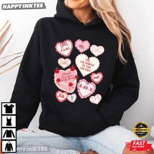 Heated Rivalry Valentine's Day Conversation Hearts T Shirt (4)