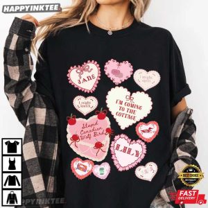 Heated Rivalry Valentine’s Day Conversation Hearts T-Shirt