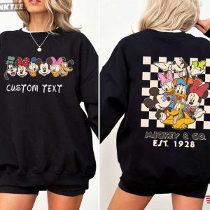 Mickey And Friends Custom Text Disney Family Trips T Shirt (1)