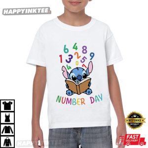 Stitch Number Day 2026 World Maths T-Shirt