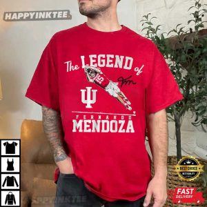 The Legend Of Fernando Mendoza Indiana Hoosiers Football T Shirt (4)