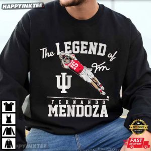 The Legend Of Fernando Mendoza Indiana Hoosiers Football T Shirt (2)