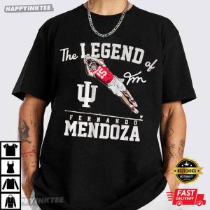 The Legend Of Fernando Mendoza Indiana Hoosiers Football T Shirt (3)