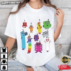 World Maths Numberblock Number Day 2026 Education T-Shirt