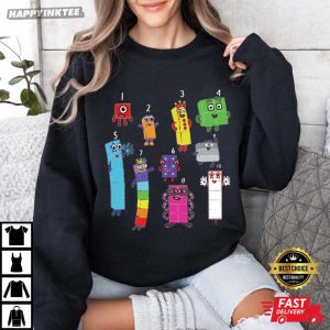 World Maths Numberblock Number Day 2026 Education T Shirt (3)