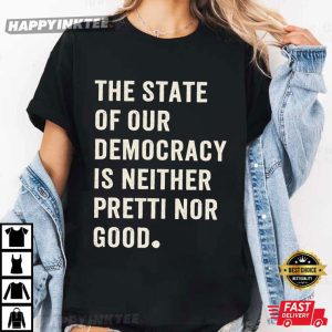 Abolish ICE Democracy Justice for Renee Good Alex Pretti Liberal Protest T Shirt (4)
