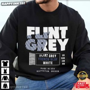 Flint Label Jordan 9 Flint Grey Matching Sneaker T Shirt (1)