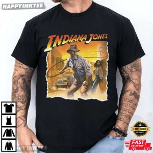 Adventures of Indiana Jones Movie Poster T Shirt (1)