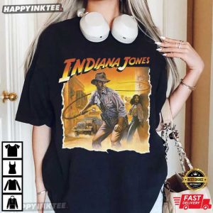 Adventures of Indiana Jones Movie Poster T Shirt (2)