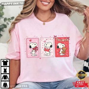 Cute Snoopy Love Romantic Happy Valentine’s Day T-Shirt