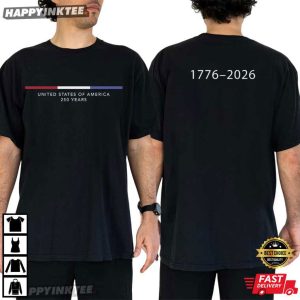 United States Of America 250 Years Patriotic 4th of July Gift T Shirt (4)