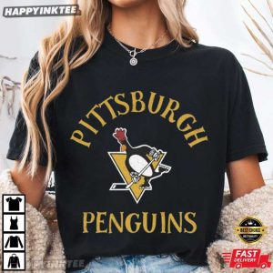 Feathers McGraw Pittsburgh Penguins Hockey Team T Shirt (1)
