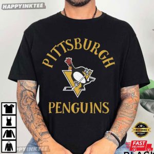 Feathers McGraw Pittsburgh Penguins Hockey Team T-Shirt