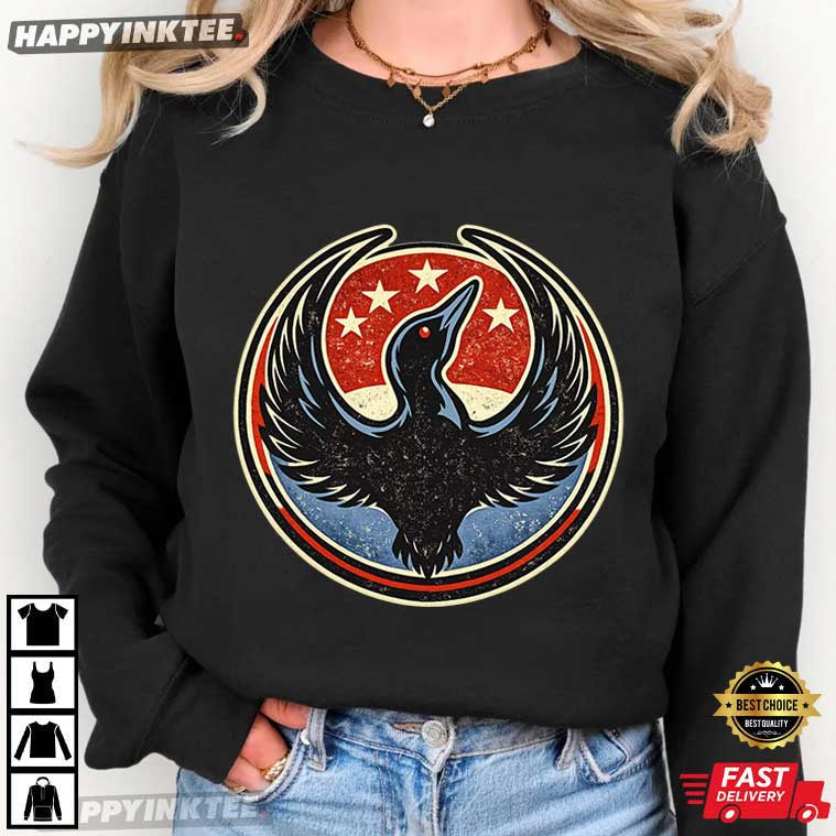 Minnesota Rebel Loon MN State Bird Loon Resistance Protest T-Shirt Minnesota Rebel Loon MN State Bird Loon Resistance Protest T-Shirt