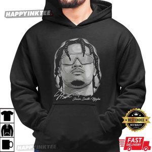 Jaxon Smith Njigba Middle Finger MVP NE Pats T Shirt (4)