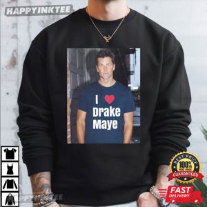 Funny Tom I Love Drake Maye Meme New England Football T Shirt (3)