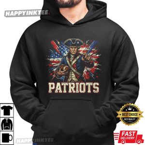 New England Patriots Go Patriots Football Fan Gift T Shirt (4)