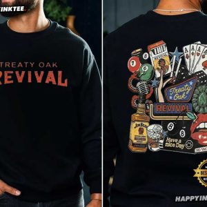 Treaty Oak Revival Western Retro Bar Cowboy Country Music T Shirt (4)