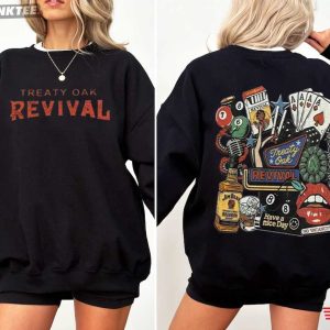 Treaty Oak Revival Western Retro Bar Cowboy Country Music T Shirt (2)