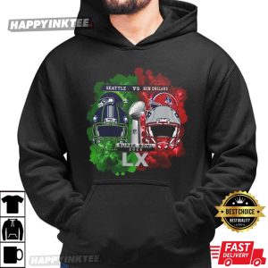 Seahawks Vs Patriots 2026 Super Bowl Football T Shirt (4)