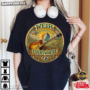 Bob Weir Everywhere Grateful Dead Rhythm Guitar Vibe T Shirt (1)