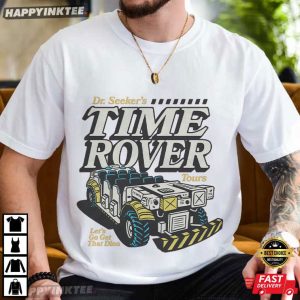 Dr. Seeker’s Time Rover Tours Dinosaur Ride Disney Animal T-Shirt