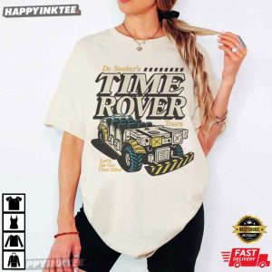 Dr. Seeker's Time Rover Tours Dinosaur Ride Disney Animal T Shirt (2)