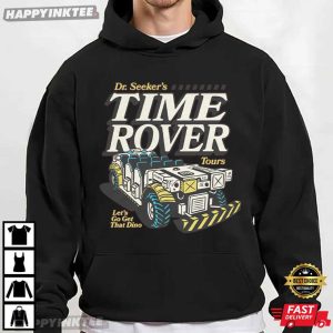 Dr. Seeker's Time Rover Tours Dinosaur Ride Disney Animal T Shirt (3)