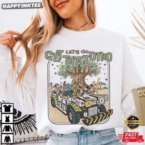 Dr Seeker's Time Rovers Mickey Animal Kingdom DINOSAUR Ride Tribute T Shirt (3)