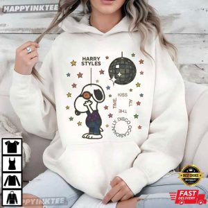 Harry Styles Snoopy Kiss All The Time Disco Ball Music Gift T Shirt (4)