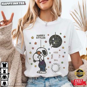 Harry Styles Snoopy Kiss All The Time Disco Ball Music Gift T Shirt (1)