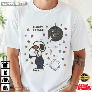 Harry Styles Snoopy Kiss All The Time Disco Ball Music Gift T Shirt (2)