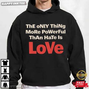 Abolish Ice The Only Thing More Powerful Than Hate Is Love Bad Bunny T Shirt (4)