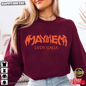 Lady Gaga Mayhem Tour Music Fan Gift T Shirt (3)