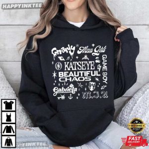 Katseye Beautiful Chaos Kpop Music Tour T Shirt (4)
