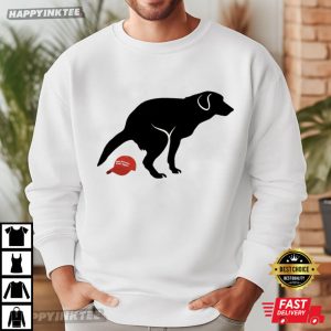 Subtle Anti Trump Funny Black Dog FDT Politics T Shirt (1)