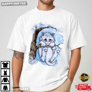 Taylor Hang In There Baby Cat Music T Shirt (2)