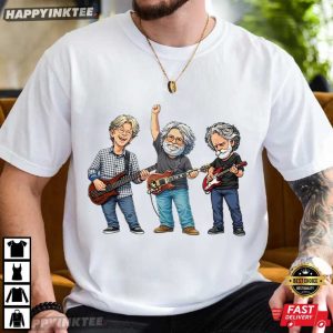 Grateful Dead Band Members Tribute Classic Rock Jam Band T-Shirt