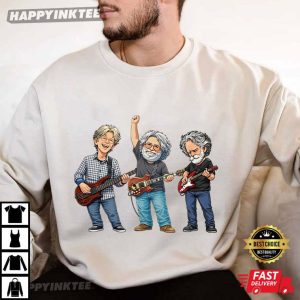 Grateful Dead Band Members Tribute Classic Rock Jam Band T Shirt (3)