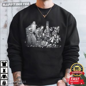 LOTR Fellowship Smoking Lord of the Rings Movie Meme T Shirt (4)