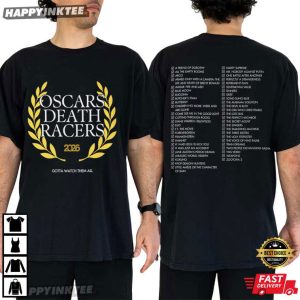 Oscars Death Racers 2026 Gotta Watch Them All T Shirt (1)