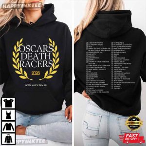 Oscars Death Racers 2026 Gotta Watch Them All T Shirt (2)