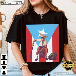 Puerto Rico Flag Benito Martinez Ocasio Fan Artistic Graphic T Shirt (2)