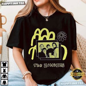 The Zombies Vintage Rock Band Music T Shirt (2)
