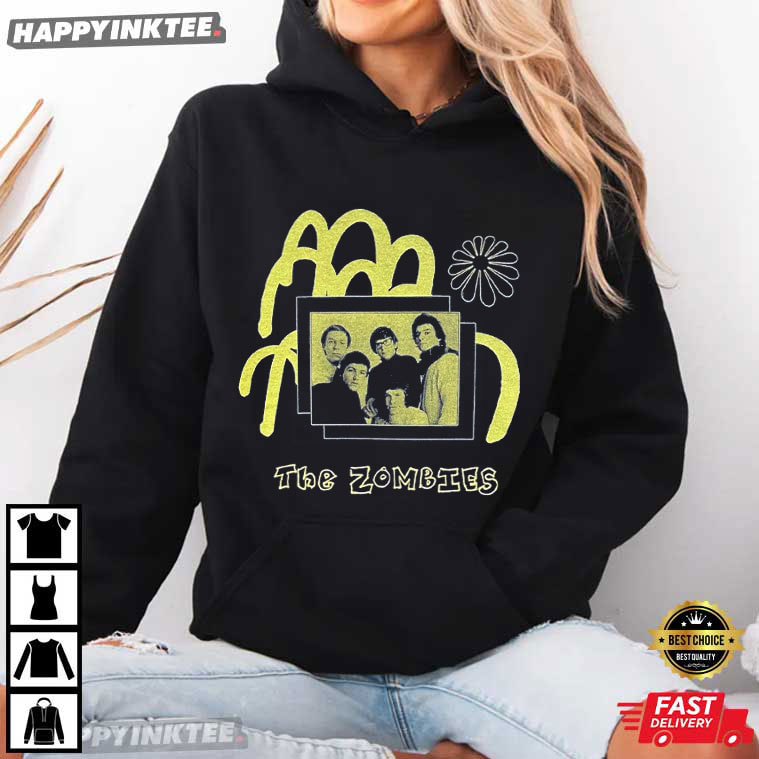 The Zombies Vintage Rock Band Music T-Shirt The Zombies Vintage Rock Band Music T-Shirt