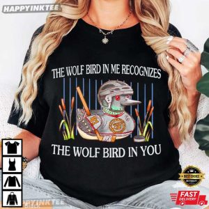 Wolf Bird In You Heated Rivalry Hockey T-Shirt