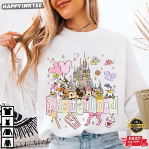 Disneyland The Original Mickey And Friends Cartoon T Shirt (2)