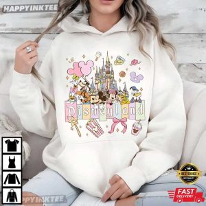 Disneyland The Original Mickey And Friends Cartoon T Shirt (3)